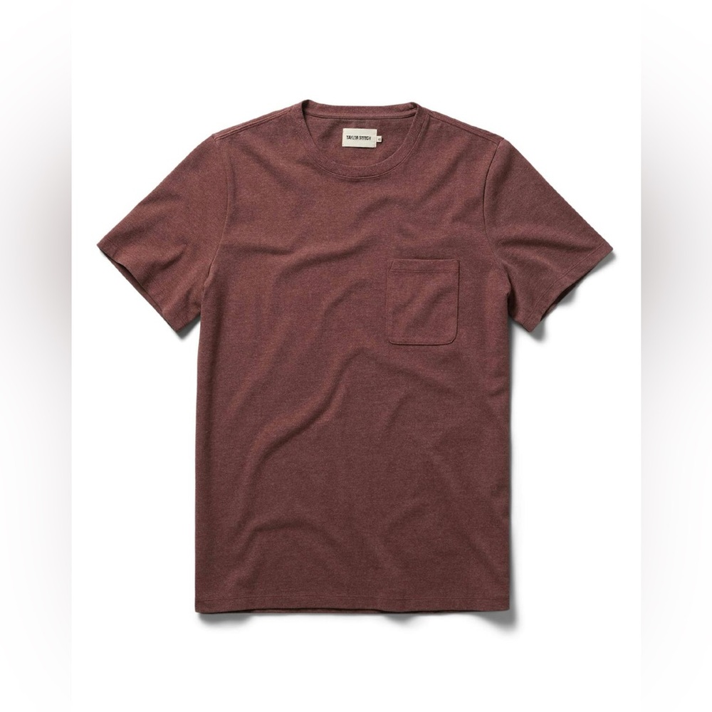 Taylor Stitch Heavy Bag Tee Russet NWOT Men’s L